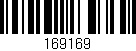 Código de barras (EAN, GTIN, SKU, ISBN): '169169'