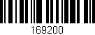 Código de barras (EAN, GTIN, SKU, ISBN): '169200'