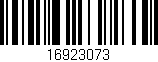 Código de barras (EAN, GTIN, SKU, ISBN): '16923073'