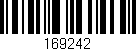 Código de barras (EAN, GTIN, SKU, ISBN): '169242'