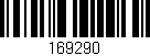 Código de barras (EAN, GTIN, SKU, ISBN): '169290'