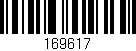 Código de barras (EAN, GTIN, SKU, ISBN): '169617'