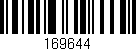 Código de barras (EAN, GTIN, SKU, ISBN): '169644'