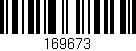 Código de barras (EAN, GTIN, SKU, ISBN): '169673'