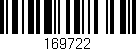 Código de barras (EAN, GTIN, SKU, ISBN): '169722'