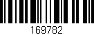 Código de barras (EAN, GTIN, SKU, ISBN): '169782'
