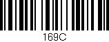 Código de barras (EAN, GTIN, SKU, ISBN): '169C'