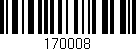 Código de barras (EAN, GTIN, SKU, ISBN): '170008'