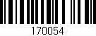 Código de barras (EAN, GTIN, SKU, ISBN): '170054'