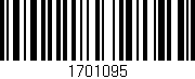 Código de barras (EAN, GTIN, SKU, ISBN): '1701095'