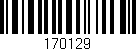 Código de barras (EAN, GTIN, SKU, ISBN): '170129'