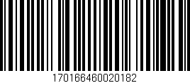 Código de barras (EAN, GTIN, SKU, ISBN): '170166460020182'