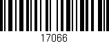 Código de barras (EAN, GTIN, SKU, ISBN): '17066'
