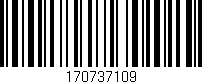 Código de barras (EAN, GTIN, SKU, ISBN): '170737109'
