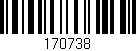 Código de barras (EAN, GTIN, SKU, ISBN): '170738'