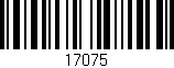 Código de barras (EAN, GTIN, SKU, ISBN): '17075'