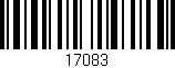 Código de barras (EAN, GTIN, SKU, ISBN): '17083'