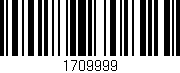 Código de barras (EAN, GTIN, SKU, ISBN): '1709999'