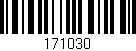 Código de barras (EAN, GTIN, SKU, ISBN): '171030'