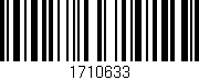 Código de barras (EAN, GTIN, SKU, ISBN): '1710633'
