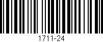 Código de barras (EAN, GTIN, SKU, ISBN): '1711-24'
