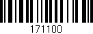 Código de barras (EAN, GTIN, SKU, ISBN): '171100'