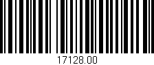 Código de barras (EAN, GTIN, SKU, ISBN): '17128.00'