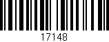 Código de barras (EAN, GTIN, SKU, ISBN): '17148'