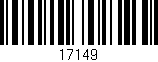 Código de barras (EAN, GTIN, SKU, ISBN): '17149'