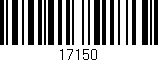 Código de barras (EAN, GTIN, SKU, ISBN): '17150'