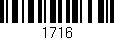 Código de barras (EAN, GTIN, SKU, ISBN): '1716'