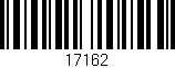 Código de barras (EAN, GTIN, SKU, ISBN): '17162'