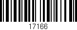 Código de barras (EAN, GTIN, SKU, ISBN): '17166'