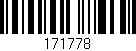 Código de barras (EAN, GTIN, SKU, ISBN): '171778'