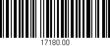 Código de barras (EAN, GTIN, SKU, ISBN): '17180.00'
