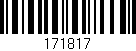 Código de barras (EAN, GTIN, SKU, ISBN): '171817'