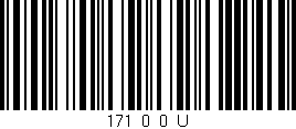 Código de barras (EAN, GTIN, SKU, ISBN): '171_0_0_U'