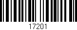 Código de barras (EAN, GTIN, SKU, ISBN): '17201'