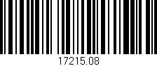 Código de barras (EAN, GTIN, SKU, ISBN): '17215.08'