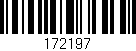 Código de barras (EAN, GTIN, SKU, ISBN): '172197'
