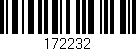 Código de barras (EAN, GTIN, SKU, ISBN): '172232'