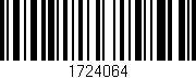 Código de barras (EAN, GTIN, SKU, ISBN): '1724064'