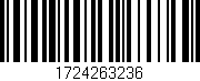 Código de barras (EAN, GTIN, SKU, ISBN): '1724263236'