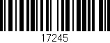 Código de barras (EAN, GTIN, SKU, ISBN): '17245'