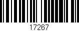 Código de barras (EAN, GTIN, SKU, ISBN): '17267'