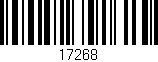 Código de barras (EAN, GTIN, SKU, ISBN): '17268'