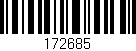 Código de barras (EAN, GTIN, SKU, ISBN): '172685'