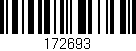Código de barras (EAN, GTIN, SKU, ISBN): '172693'