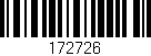 Código de barras (EAN, GTIN, SKU, ISBN): '172726'