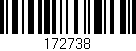 Código de barras (EAN, GTIN, SKU, ISBN): '172738'